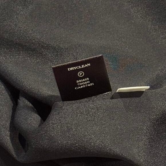 Ann Taylor Womens Skirt Midi Sheer Floral Boho Fairy Whimsigoth Black Size 6 GI - Picture 4 of 5